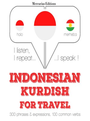 cover image of kata perjalanan dan frase dalam Kurdi